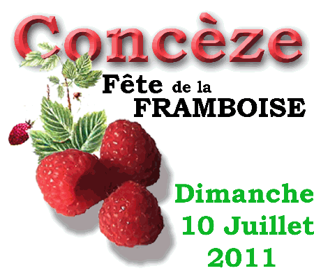 Participeront à cette manifestation la filière framboise : producteurs, transformateurs, commerciaux... sensibilisés par notre action en faveur de la reconnaissance de ce "petit fruit du terroir limousin", nous accueillerons comme chaque année Charlou Reynal, cuisinier Limousin qui sera présent pour dédicacer le livret de recettes. De plus, nous aurons le plaisir d'accueillir le chef cuisinier du restaurant du Musée du Président Jacques Chirac, qui animera un atelier culinaire à base de framboises pour les enfants en partenariat avec la société ECOLIM. Cette année encore , la manifestation sera accompagnée de la démonstration de vieux métiers, que l'on pourra découvrir dans le village de Concèze.